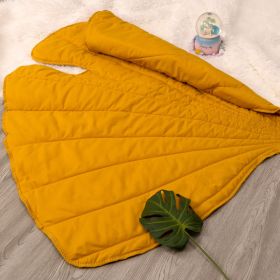 Dog Blanket Decor 3D Leaves Shaped Pet Blanket Cushion Household Dog Bed Cat Bed Pet Blanket Warm Soft Plush Blankets for Dog Blankets and Cat Blanket